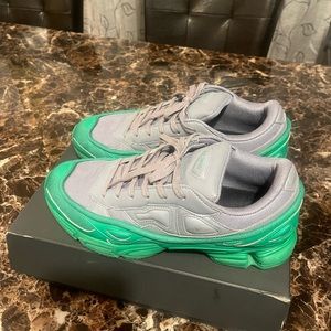 Adidas x Raf Simons Ozweego Green Grey